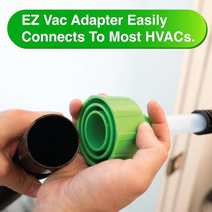 💚 EZVac Universal AC Condensate Drain Line Vacuum Adapter