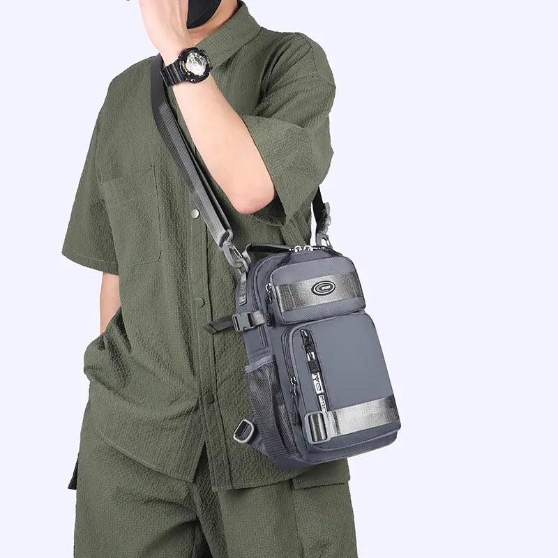 🎒 Tactical Everyday Crossbody Sling Bag | Multi-Compartment EDC Chest Pack ⚡