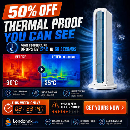 ❄️[Cool the Entire Room in 90 Seconds]Tower Fan—an air conditioner that can be used in both upright and horizontal positions
