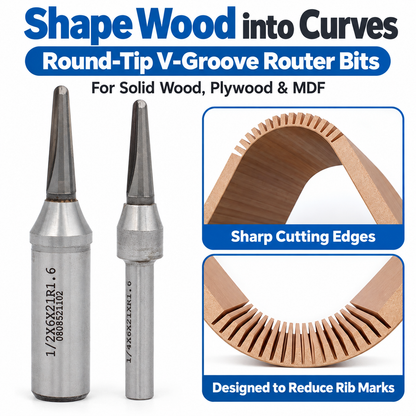 Arc-Grooving & Bending Router Bit