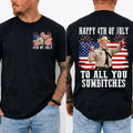 🎆 Patriotic Independence Day Shirt – Funny Fireworks Graphic Tee