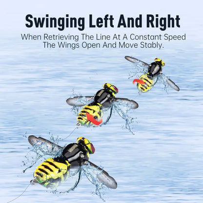 49% OFF – 🐝 Bionic Wasp Topwater Lure That Triggers Explosive Strikes