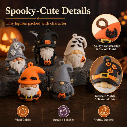 🎃 Hot Sale 50% OFF - 24 Days of Halloween Gnome Surprise Figures Advent Calendar Box