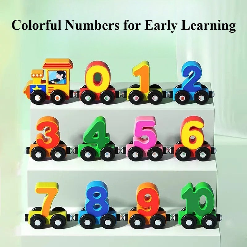 Magnetic Number Train Set