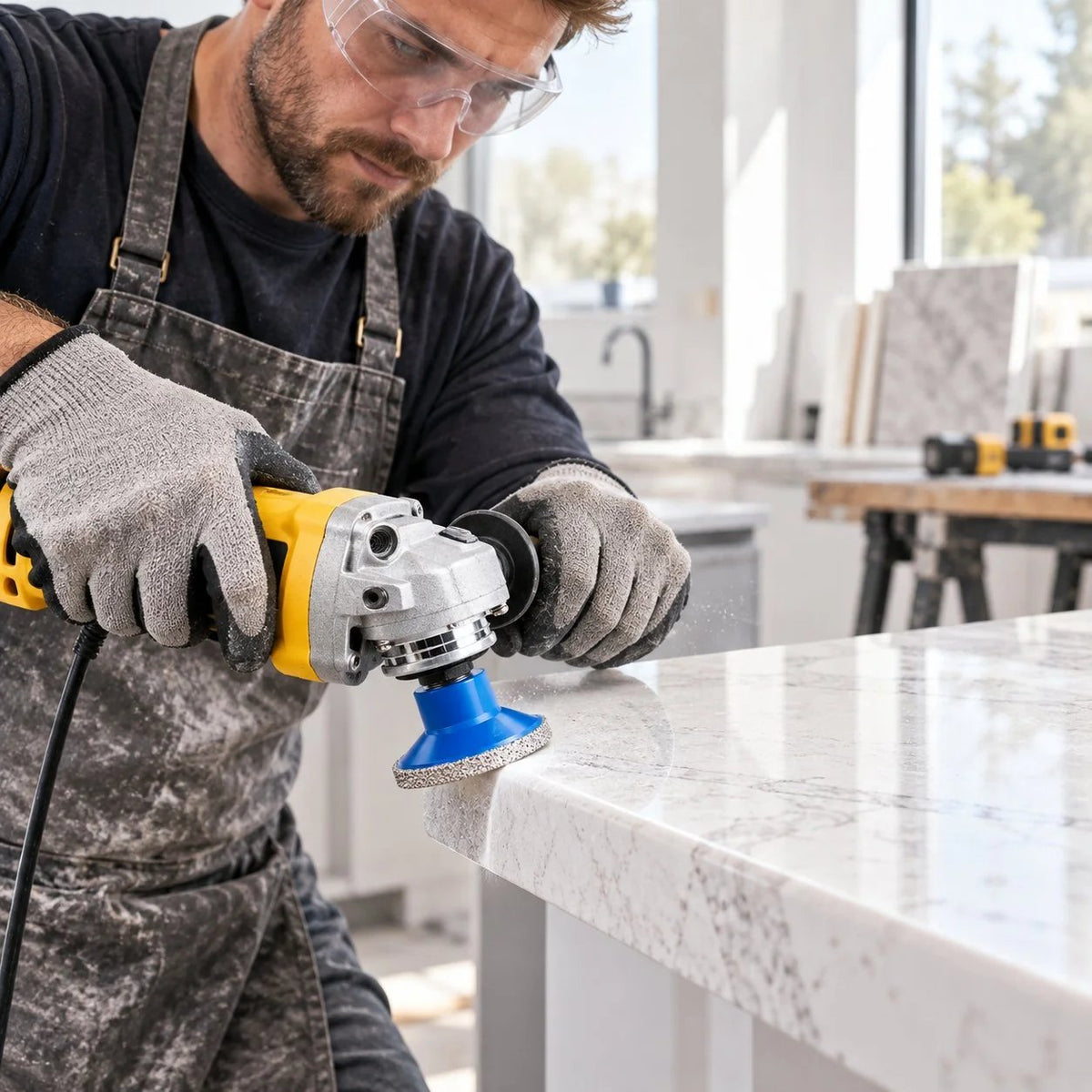 ⚡ Pro Diamond Grinding Disc Set | Countertop & Edge Restoration