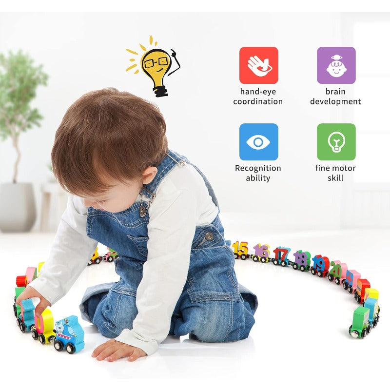 Magnetic Number Train Set