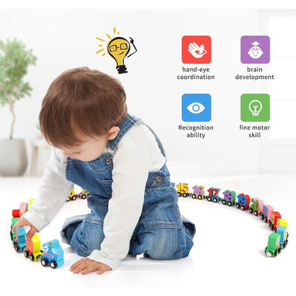 Magnetic Number Train Set