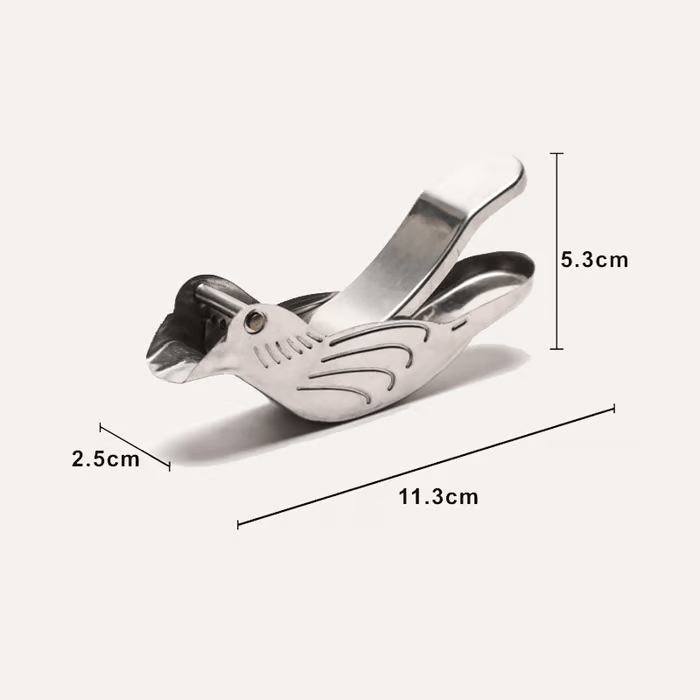 Bird‑Shaped Stainless Steel Lemon Squeezer