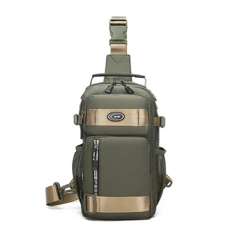 🎒 Tactical Everyday Crossbody Sling Bag | Multi-Compartment EDC Chest Pack ⚡