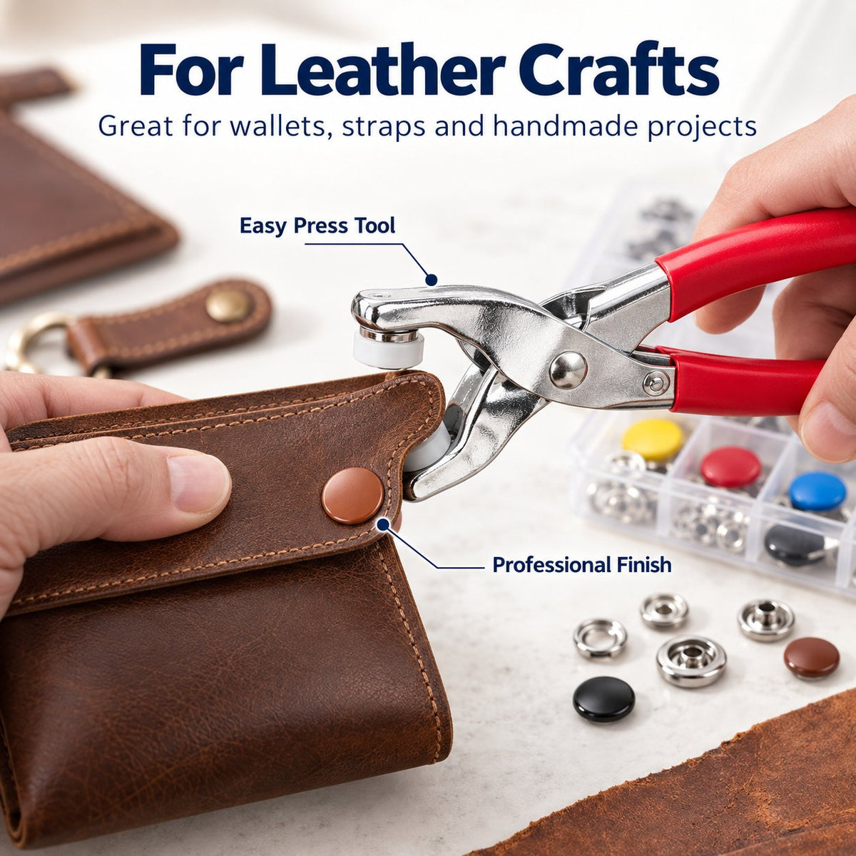 🧰 Snap Fastener Tool Kit