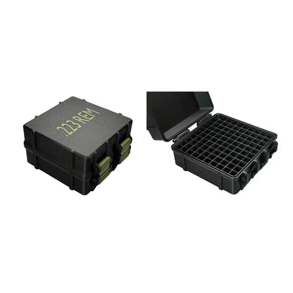 🧰 100 Slot Ammo Storage Organizer Case | 🔒 Snap-Lock Storage Box | 🎯 Range Gear Storage | 🚀 New Variations Added Regularly