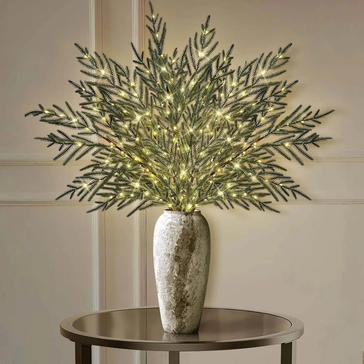 🎄 35' Christmas Lighted Norfolk Pine Branches