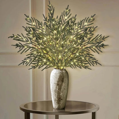 🎄 35' Christmas Lighted Norfolk Pine Branches