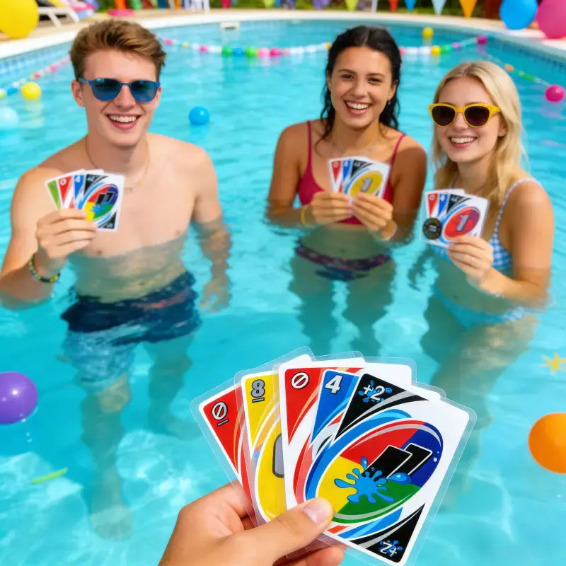 💦🎉 Splash, Play & Win – The Ultimate Waterproof Card Game! 🎉💦