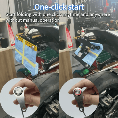 Electric Motorcycle License Plate Holder🏍️