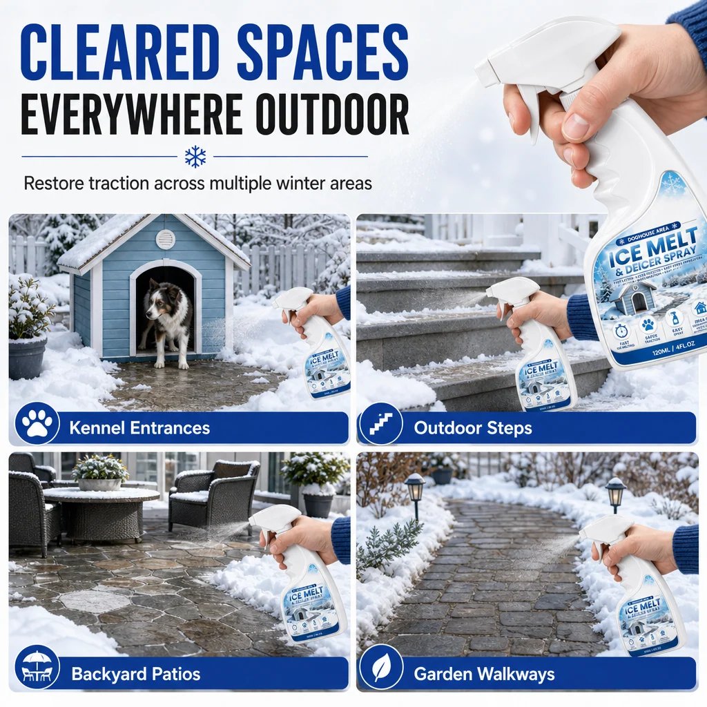 💯🥳2026 HOT SALE🥳💞50K+ SOLD! ❄️🐾 50% OFF! Outdoor De-Icing & Snow Melting Spray – pet-safe, dissolves frost on contact. Clear steps, walkways & patios fast! 🛡️✅