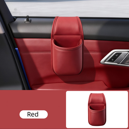 🚗 Multifunctional Car Leather Storage Pocket | Say Goodbye to Clutter! ✨