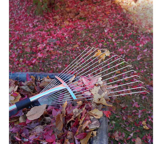 Adjustable Metal Rake with Expandable Handle