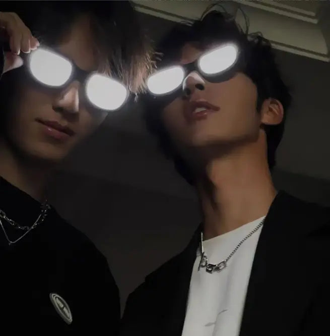 🌟 Futuristic LED Light-Up Party Eyewear 🕶️⚡