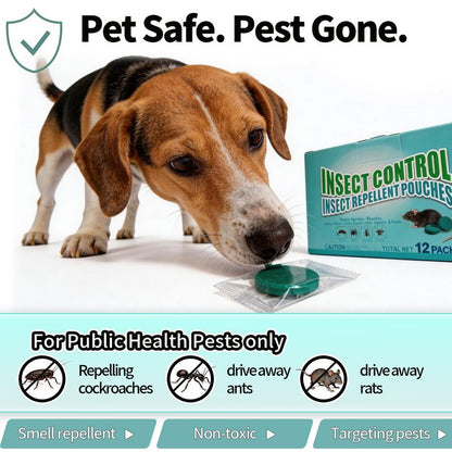🐭 12-Pack Rodent Repellent Balls – Easy Home Pest Control