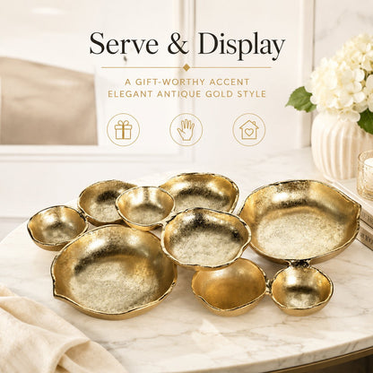 ⏰Limited-time Black Friday sale 49% OFF!!🔥✨ 9-Piece Round Serving Bowl Cluster