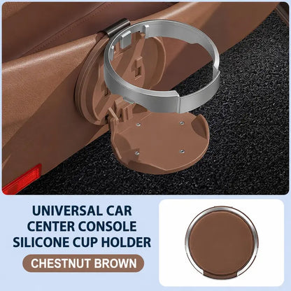 Universal Foldable Car Cup Holder with Hook