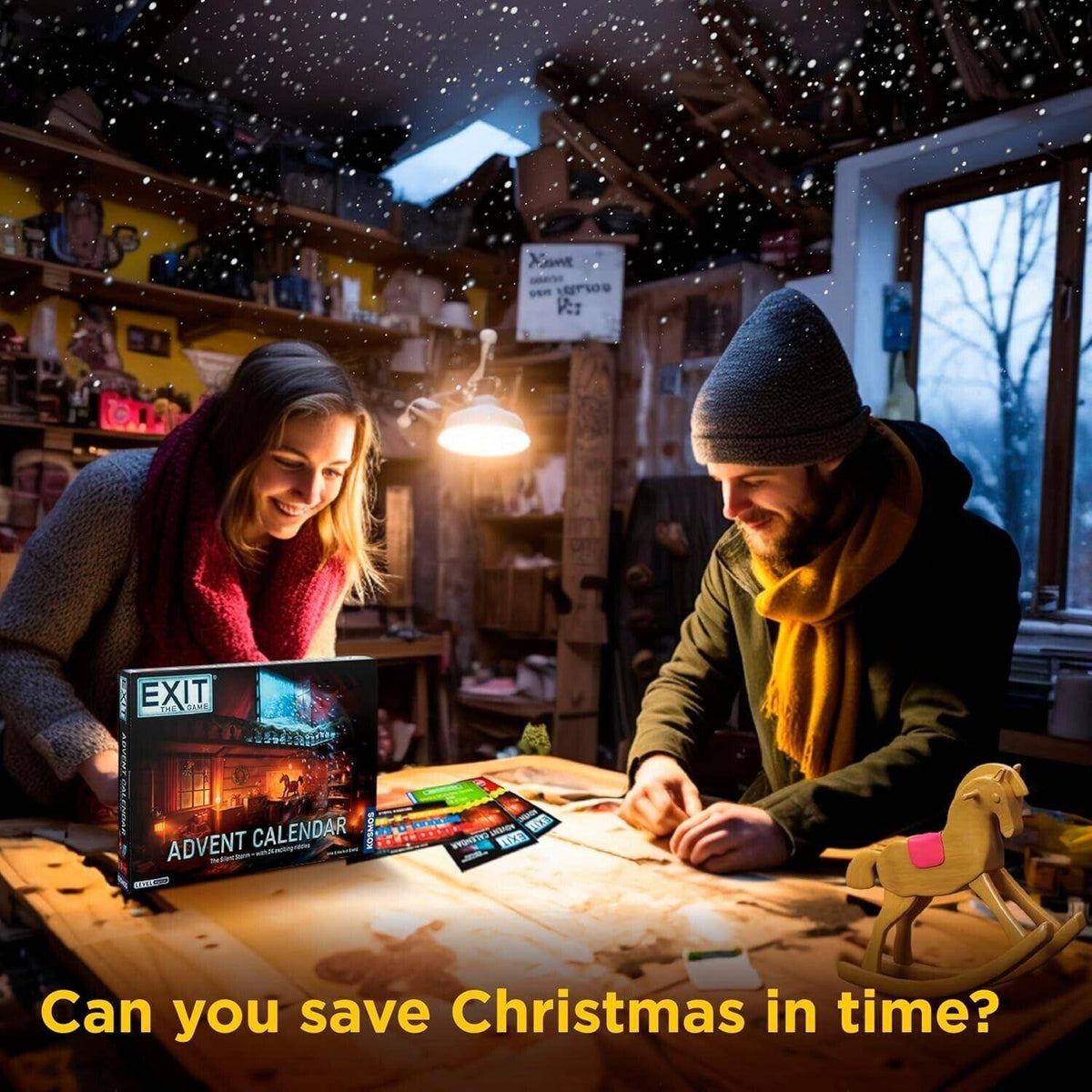 ⏰ LAST DAY 50% OFF - 🎄 Escape the Workshop! Advent Calendar – 🗝️✨ 24 Days of Puzzle Adventure & Fun 🔥