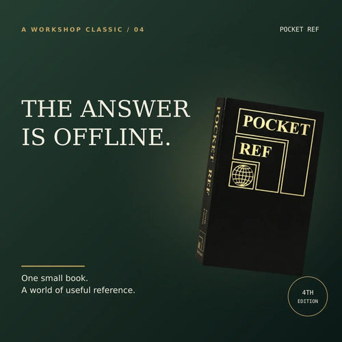 Pocket Ref 4th Edition | 864-Page Portable Reference Book