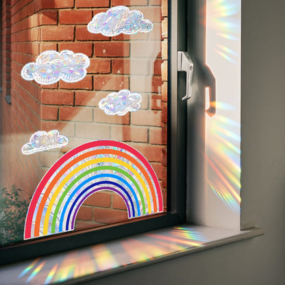 ☀️Bee Prism Effect Window Sticker