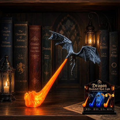 🔥LAST DAY 60% OFF🎁Flying Dragon Bookshelf Light 2026