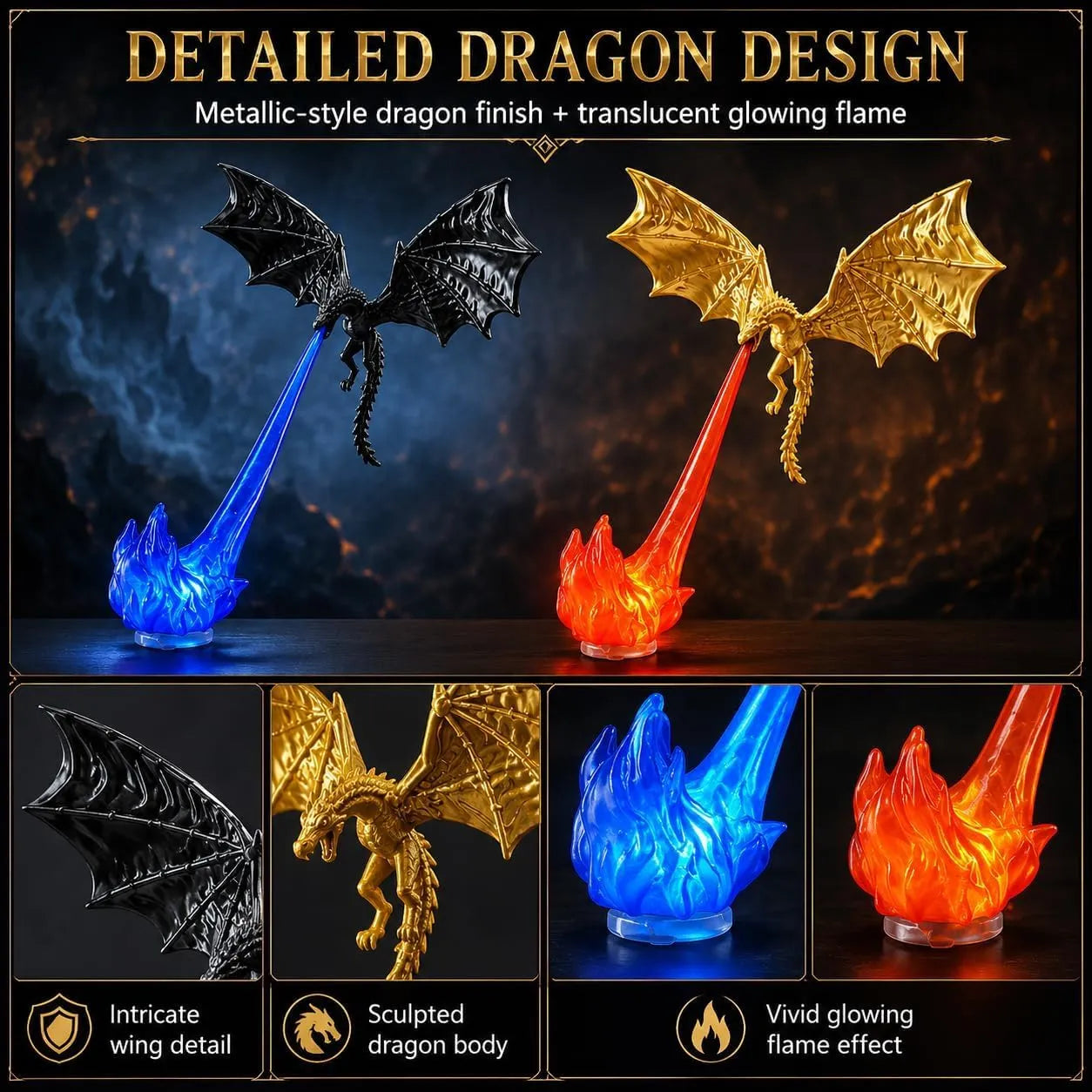 🔥LAST DAY 60% OFF🎁Flying Dragon Bookshelf Light 2026