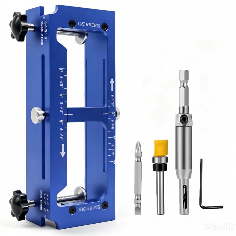 🚪 Door Hinge Cut Out Tool for Door & Cabinet Hinges