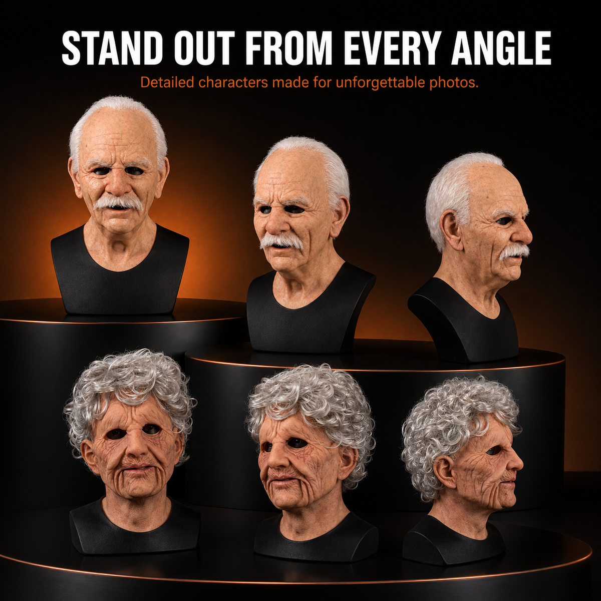 👻Halloween Character Series🔥2026 All New Style Mask Headgear