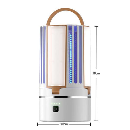 🏕️ 3-in-1 Rechargeable Camping Bug Zapper Light