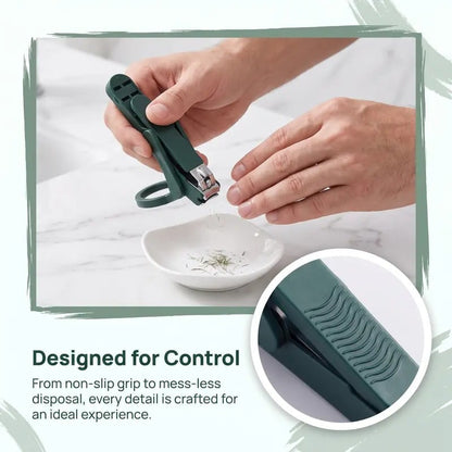 Foldable Magnifying Nail Clippers for Seniors & Thick Nails