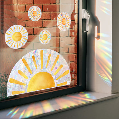 ☀️Bee Prism Effect Window Sticker