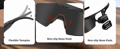 ⚡Hot Sales 49% OFF🔥ANSI Z87.1 Certified Anti-Fog Safety Goggles with Built-in NRR 32dB Noise Reduction Plugs, 3 Interchangeable Lenses, UV400 Sun Block