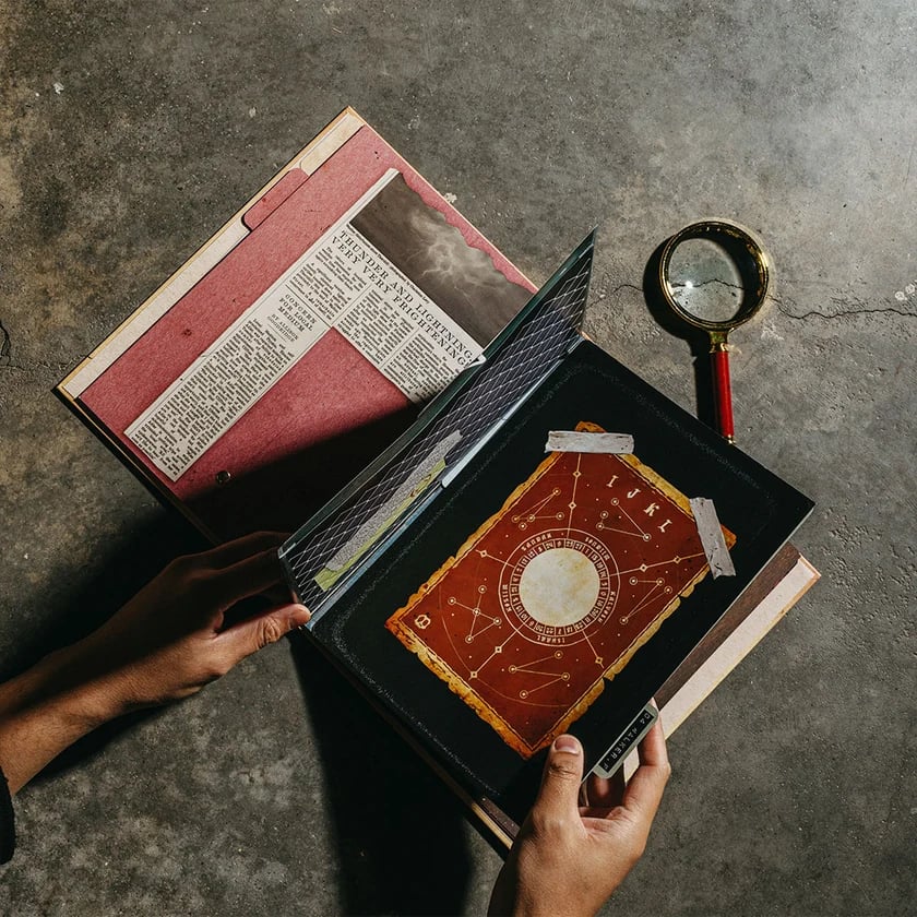 🕵️Doomensions: Mystery Manor — 3D Haunted Mansion Puzzle Experience | An 8–12 Hour Paranormal Escape-Room Adventure for 1–4 Investigators, Ages 14+