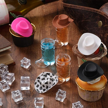 🤠Mini Hat & Boot Shot Glasses Set🎉
