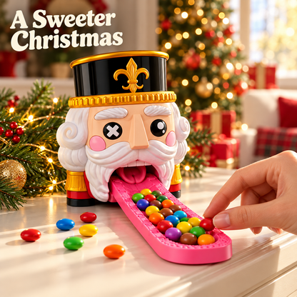 🐶🍬Pug‑Themed Candy Dispenser | Fun Press‑Type Novelty Treat Dispenser | Festive Party Decoration for Halloween, Christmas & Gifting🎃