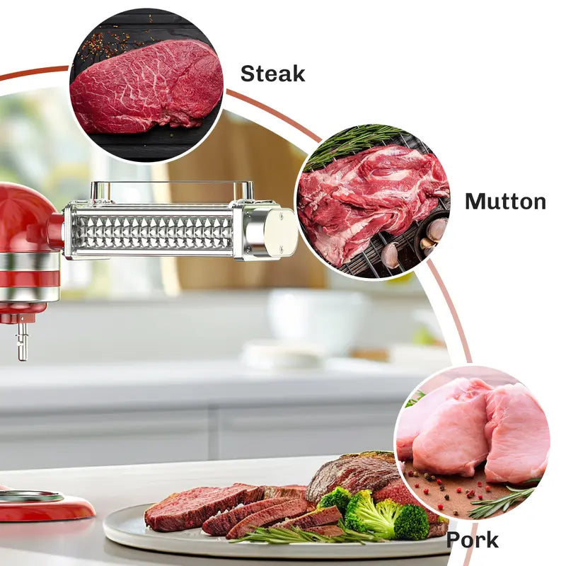 Durable Meat Tenderiser Attachment for KitchenAid Mixers