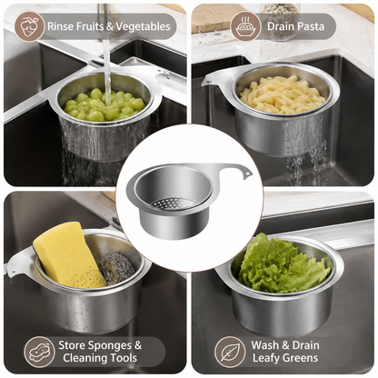 🦢 Stainless Steel Swan Sink Strainer