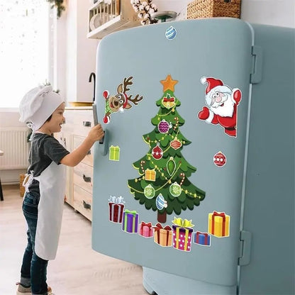 🎄Christmas Refrigerator Magnets,Christmas Tree Magnets for Fridge Stickers