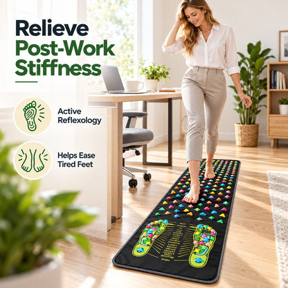 🦶 Foot Massager Mat – Experience That 'Hurts So Good' Deep Relief at Home!