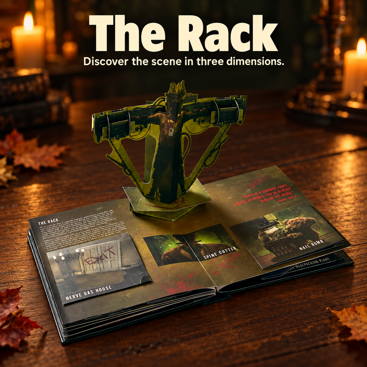 Saw: The Ultimate Pop-Up Book: Jigsaw's Traps Come Alive