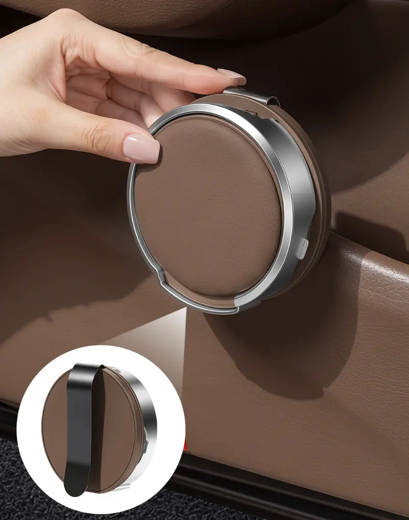 Universal Foldable Car Cup Holder with Hook