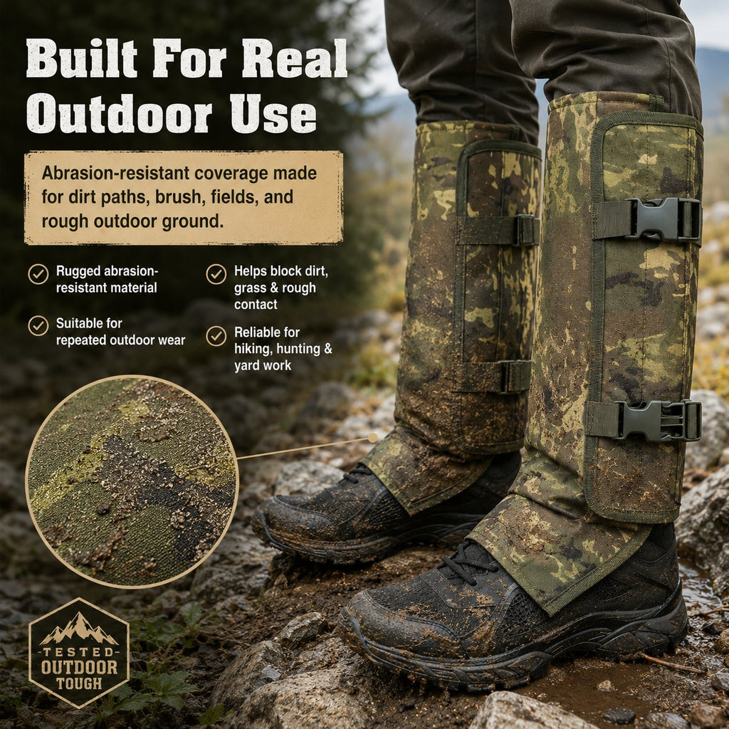 🔥Snake-Resistant Outdoor Leg Gaiters