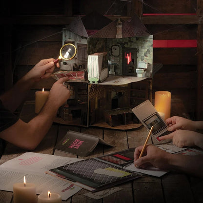 🕵️Doomensions: Mystery Manor — 3D Haunted Mansion Puzzle Experience | An 8–12 Hour Paranormal Escape-Room Adventure for 1–4 Investigators, Ages 14+