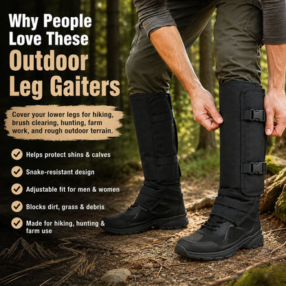 🔥Snake-Resistant Outdoor Leg Gaiters
