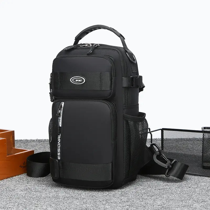 🎒 Tactical Everyday Crossbody Sling Bag | Multi-Compartment EDC Chest Pack ⚡